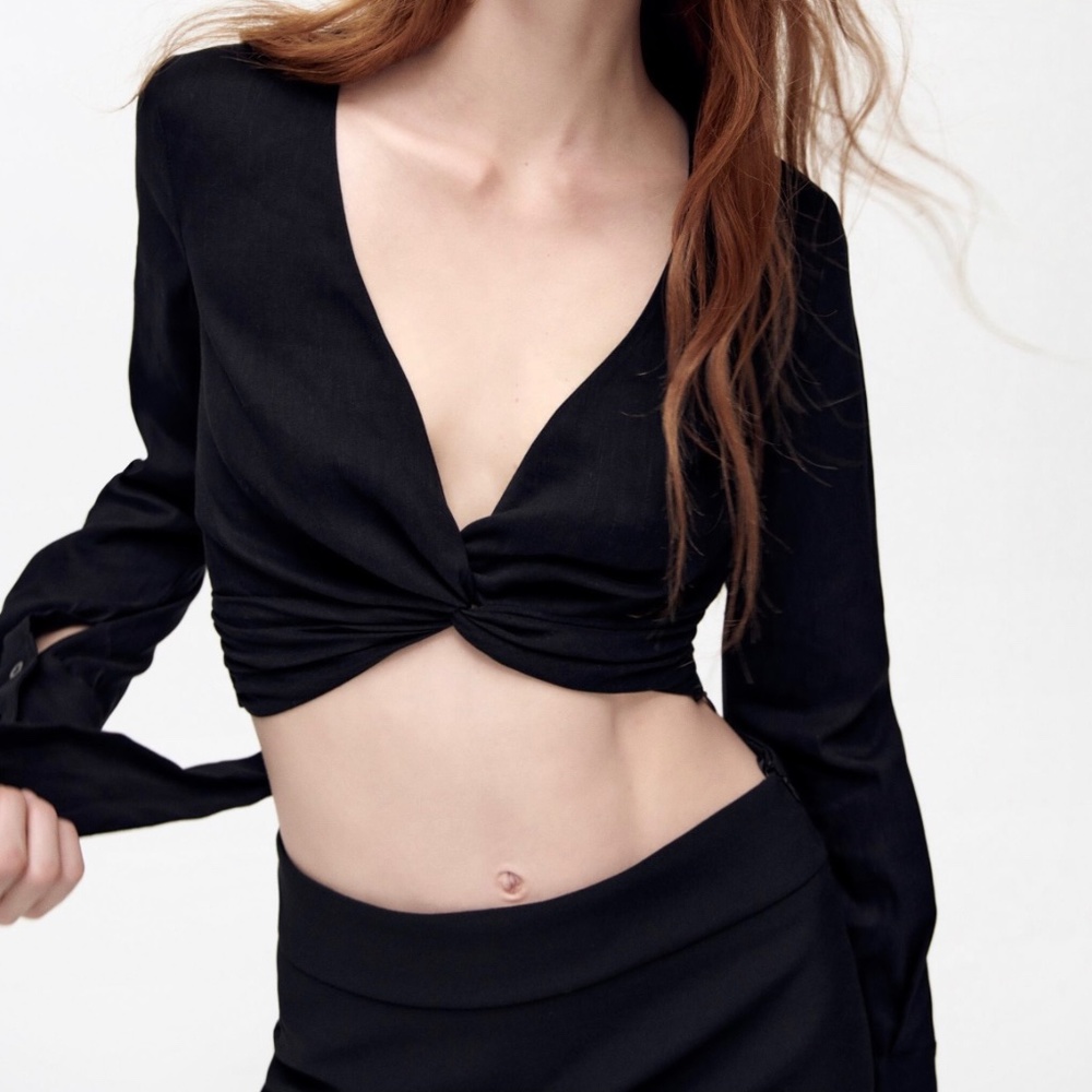 Zara long sleeve top